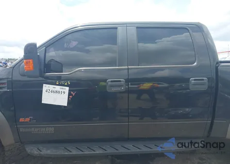 2011 Ford F150 Svt Raptor from USA, damaged, VIN 1FTFW1R69BFB81587